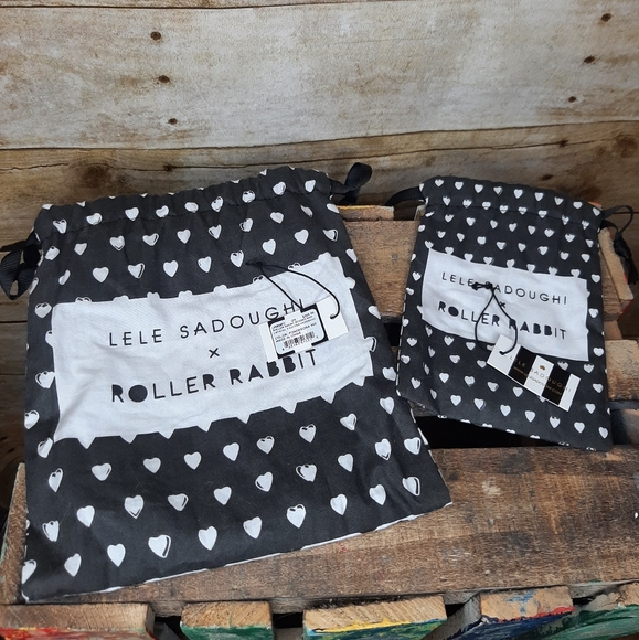 Lele Sadoughi x Roller Rabbit Ponderosa Headband and Matching Earrings - Picture 8 of 9